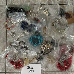 Reseller Bundle of an Assortment of Wearable Jewelry Box Weight Total of 4+ LBS